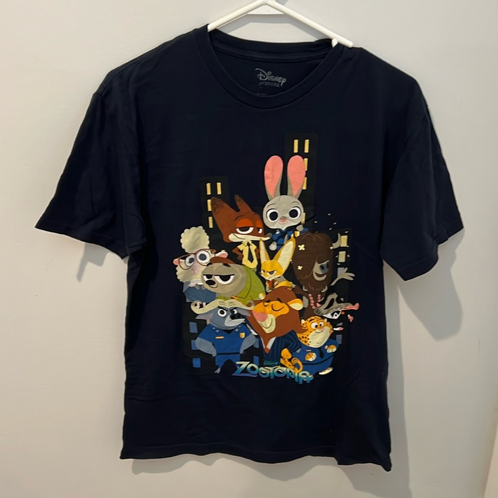 Disney Zootopia Navy Blue Shirt